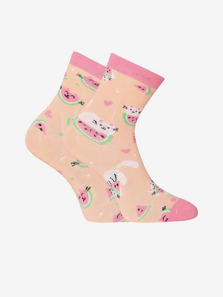 Dedoles Kočka s melounem Kids Socks