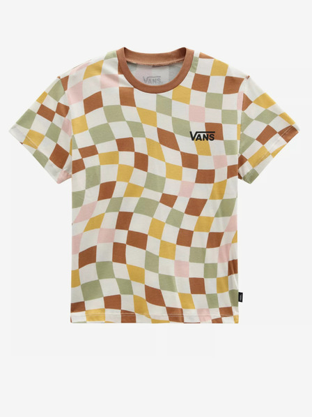 Vans Checker Print Kids T-shirt