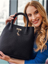 Vuch Gabi Diamond Black Handbag