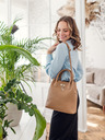 Vuch Gabi Diamond Beige Handbag