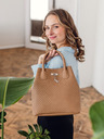 Vuch Gabi Diamond Beige Handbag