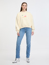 Calvin Klein Jeans Illuminated Box Logo Crew Neck Sweatshirt