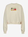 Calvin Klein Jeans Illuminated Box Logo Crew Neck Sweatshirt