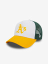 New Era Oakland Athletics MLB Logo A-Frame Trucker Cap