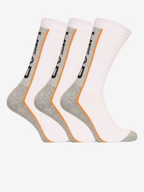 Head Set of 3 pairs of socks