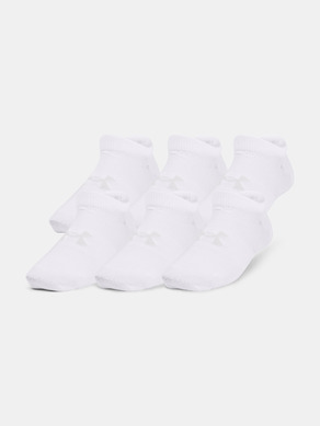 Under Armour UA Yth Essential No Show Socks 6 pairs of children