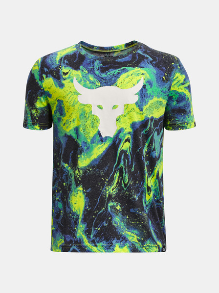 Under Armour UA Project Rock Marble Aop SS Kids T-shirt