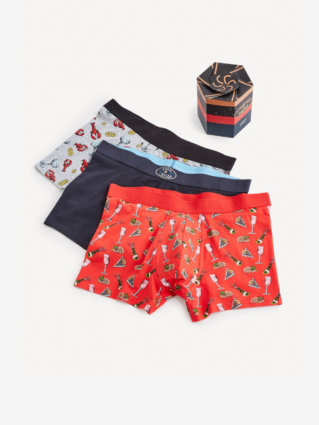 Celio Caviar Boxers 3 Piece