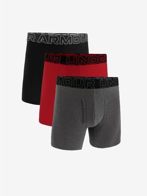 Under Armour M UA Perf Cotton 6in Boxers 3 Piece