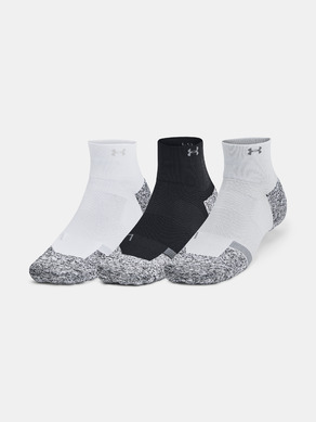 Under Armour Unisex UA AD Pro Qtr Set of 3 pairs of socks