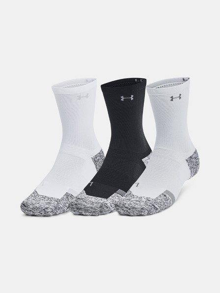 Under Armour Unisex UA AD Pro Mid Set of 3 pairs of socks