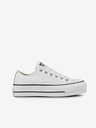 Converse Chuck Taylor All Star Lift Platform Leather Sneakers