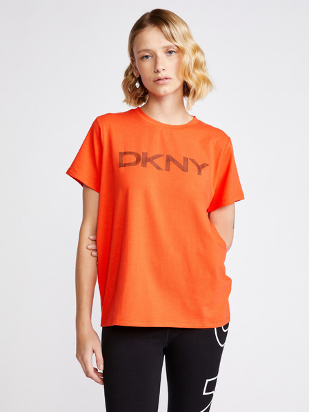 DKNY Striped Logo T-shirt