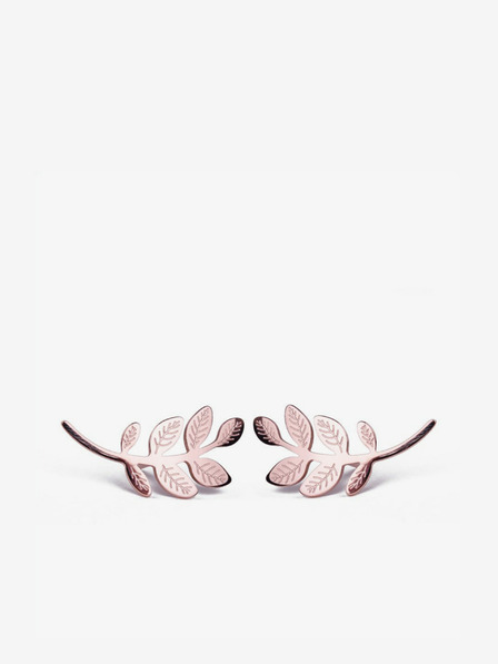 Vuch Leaves Rose Gold Earrings