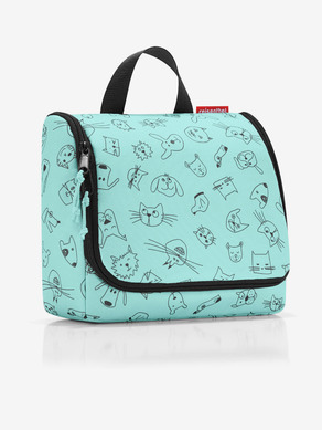 Reisenthel Toiletbag Kids Cats and dogs mint bag