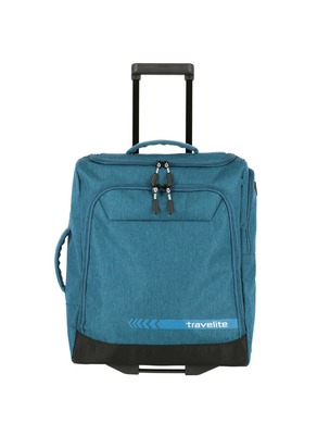 Travelite Kick Off Wheeled Duffle S - petrolejová bag