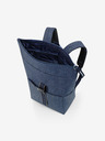 Reisenthel Rolltop Herringbone Dark Blue Backpack