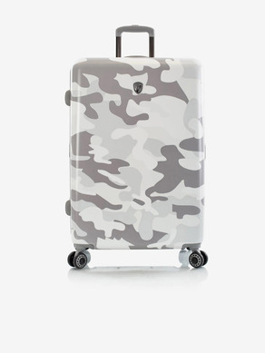 Heys White Camo L Suitcase