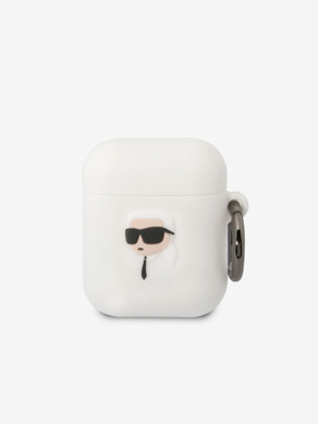 Karl Lagerfeld Airpods 1/2 White Case