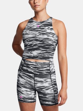 Under Armour Project Rock Lets Go Bench To Beach Printed Top