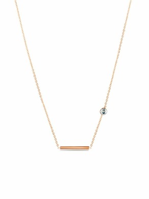 Vuch Ederne Rose Gold Necklace