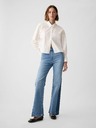 GAP 70s flare High Rise Patched Jeans