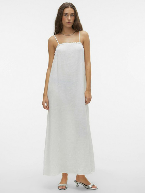 Vero Moda Maxi abito da donna bianco Vero Moda Natali