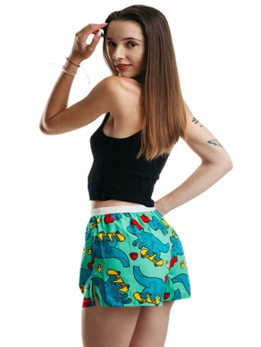 Represent Gigi Skating T-Rex Boxer shorts