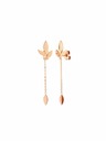 Vuch Gleam Rose Gold Earrings