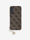 Guess 4G Charm Zadní Kryt pro Samsung Galaxy A55 Brown Phone case