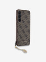 Guess 4G Charm Zadní Kryt pro Samsung Galaxy A55 Brown Phone case