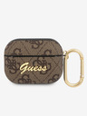 Guess 4G Script PC/PU Airpods Pro Brown Case