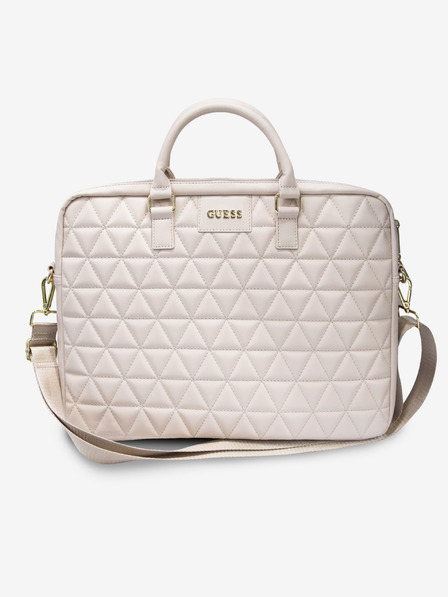 Guess Quilted Notebook 15 Pink" bag