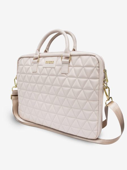 Guess Quilted Notebook 15 Pink" bag