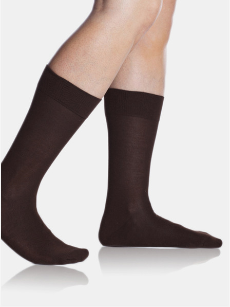 Bellinda Calzini Bellinda BAMBUS COMFORT marrone scuro da uomo