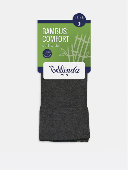 Bellinda Calzini Bellinda BAMBUS COMFORT marrone scuro da uomo
