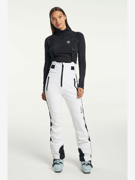 Tenson Pantaloni pettorina TENSON Grace Softshell W bianco