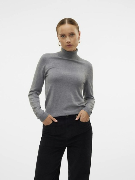 Vero Moda Dolcevita grigio donna Vero Moda Iris