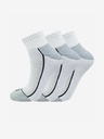 Virtus Nolly Quarter Set of 3 pairs of socks