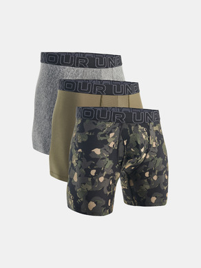 Under Armour M UA Perf Tech Nov 6in Boxers 3 Piece