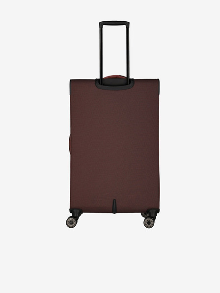 Travelite Valigia Travelite Viia 4w L rosa e marrone