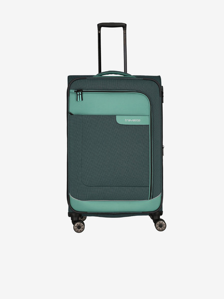 Travelite Valigia Travelite Viia 4w L verde