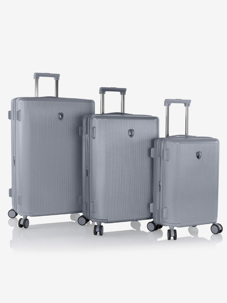 Heys Set di valigie da viaggio Heys Earth Tones S, M, L Grigio Ghiaccio
