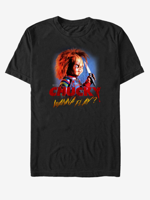 ZOOT.Fan NBCU Chucky Creepy Wanna Play T-shirt