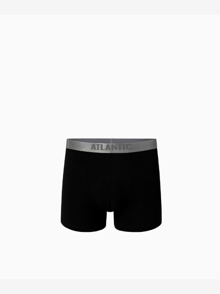 Atlantic Boxer da uomo in cotone Pima ATLANTIC - Nero