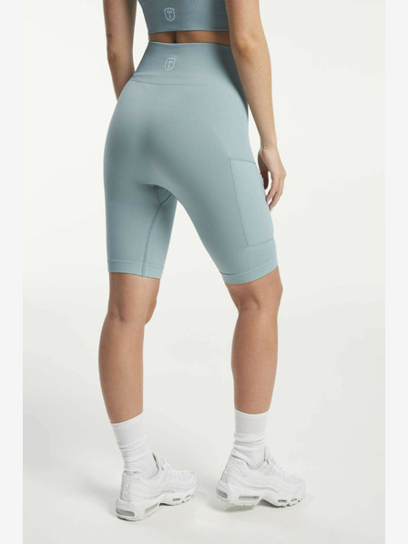 Tenson Pantaloncini funzionali senza cuciture da donna TENSON Seamless Shorts W azzurro