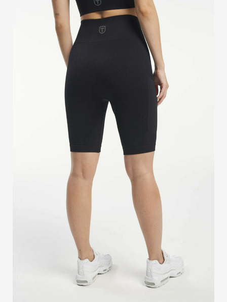 Tenson Pantaloncini funzionali senza cuciture da donna TENSON Seamless Shorts W nero