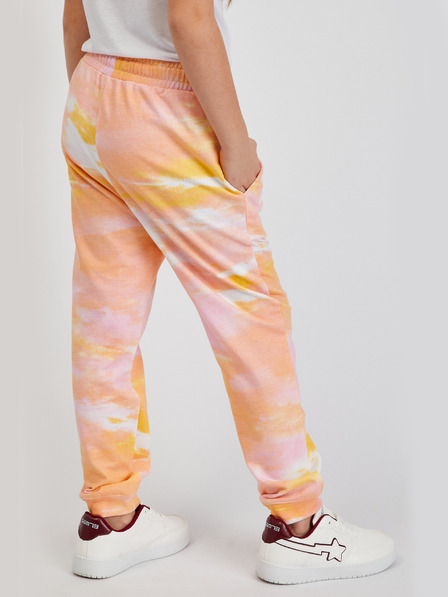 Sam 73 Pantaloni da tuta fantasia rosa e arancione per bambina SAM73 Jargon