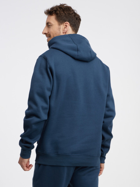 Sam 73 Felpa con cappuccio blu scuro da uomo SAM 73 Albus
