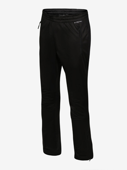 ALPINE PRO Pantaloni unisex ALPINE PRO GREDE nero